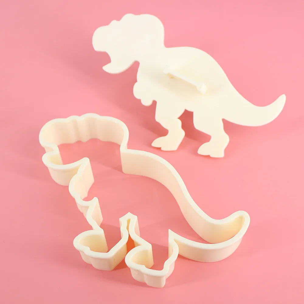 Динозавров Детская формочка для печенья Форма выпечки помадной глазури 3D формы