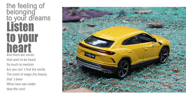 Maisto 1:24 Lamborghini Bison URUS SUV, сплав, гоночный автомобиль-трансформер, модель автомобиля, моделирование, украшение автомобиля, коллекция, Подарочная игрушка