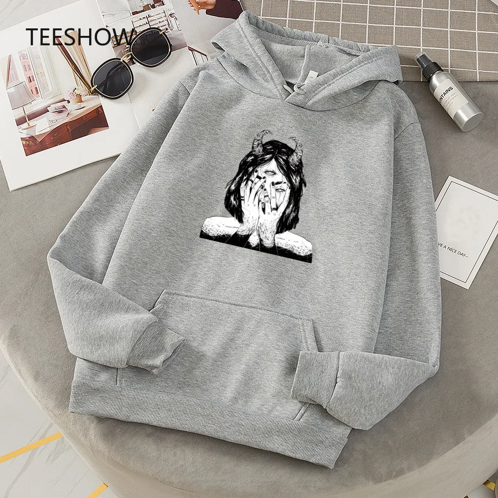 

Harajuku Graphic Hoodies Women Sweatshirt Print Aesthetic Hoody Female Gothic Punk Unisex Hoodie New Fashion Streetwear Clothes