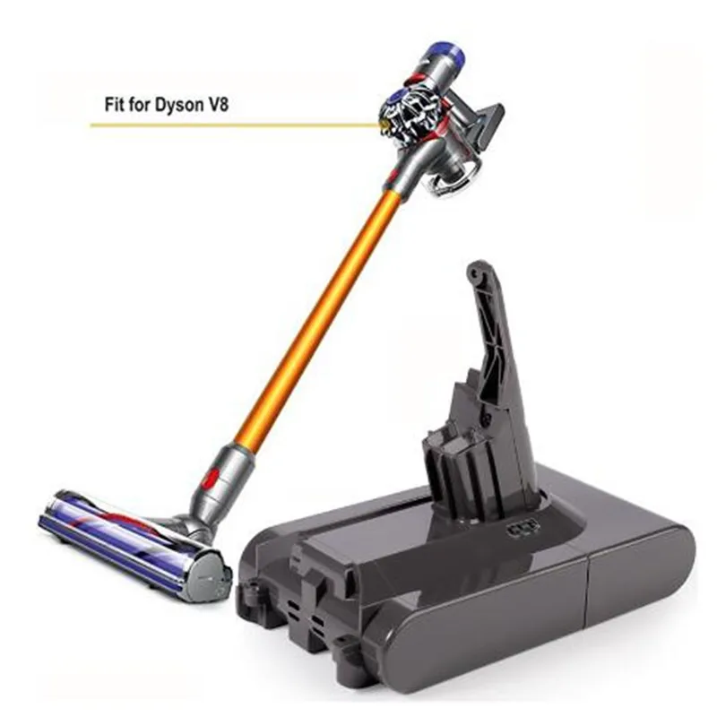 Аккумуляторная батарея для пылесоса Dyson V8 38000 мАч 21 6 в 2 шт. | Электроника