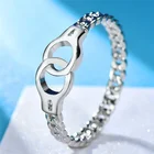 Delysia King мода творческие способности кольцо для наручников, унисекс, круглое коктейльные кольца