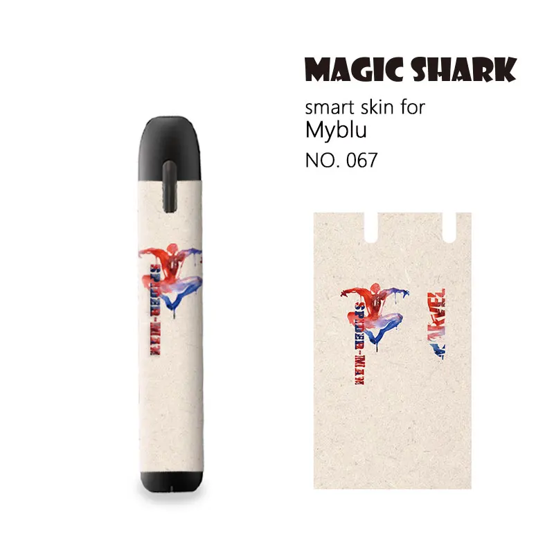 Волшебная Акула Фильм Мстители Марвел DC Hero Супермен Халк стикер стерео чехол для