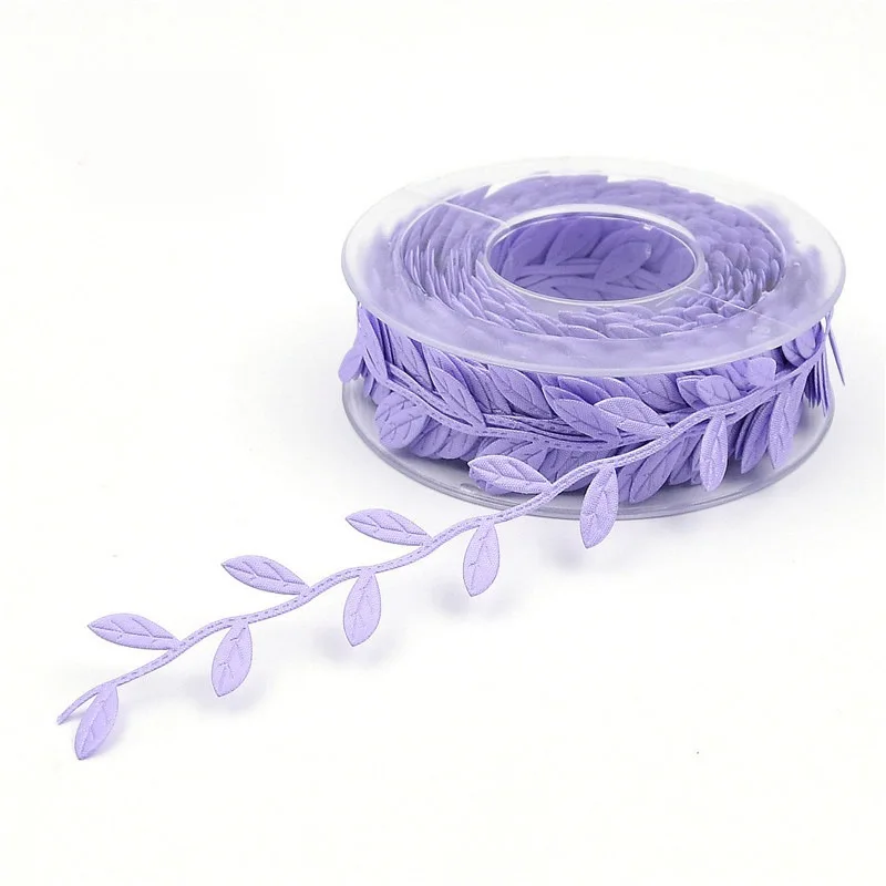Guirnalda de enredaderas, diadema de flores de moda, cinta de hoja de sat&eacute;n nupcial, adorno de Navidad-2