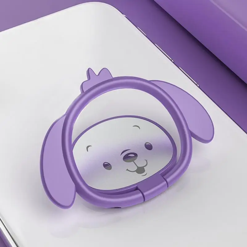 

New Anime Cute Plating Magnetic Ring Bracket Phone Ring Holder Stand, 360 Degree Rotation Universal Finger Ring Phone Kickstand