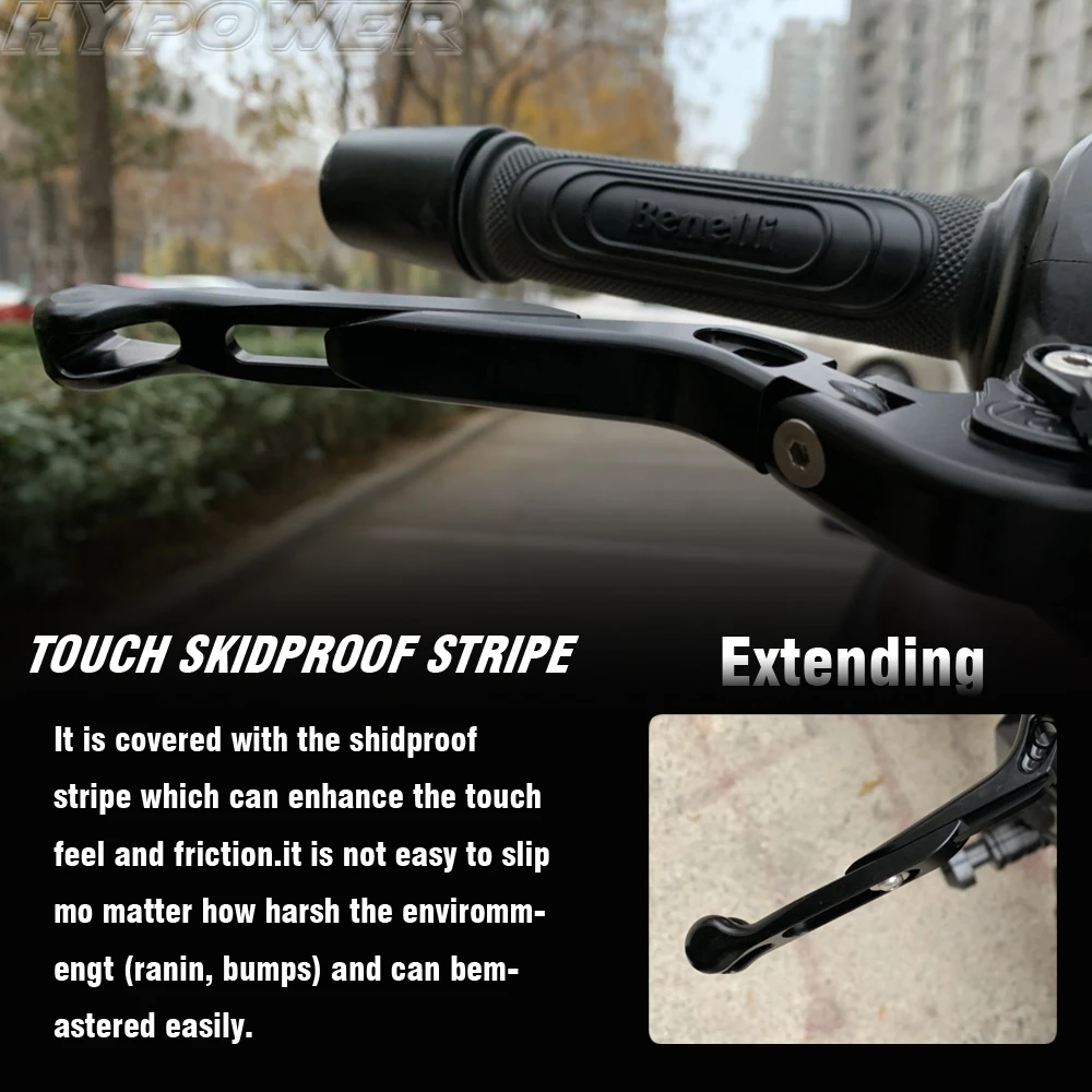 Регулируемый складной выдвижной тормозной рычаг сцепления для TRIUMPH 675 Street Triple