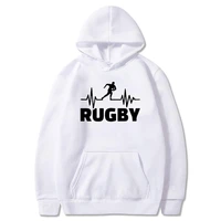 heartbeat of rugbying hoodies men autumn fashion long sleeve sweatshirt funny printed tops sporting mens hoodie coat
