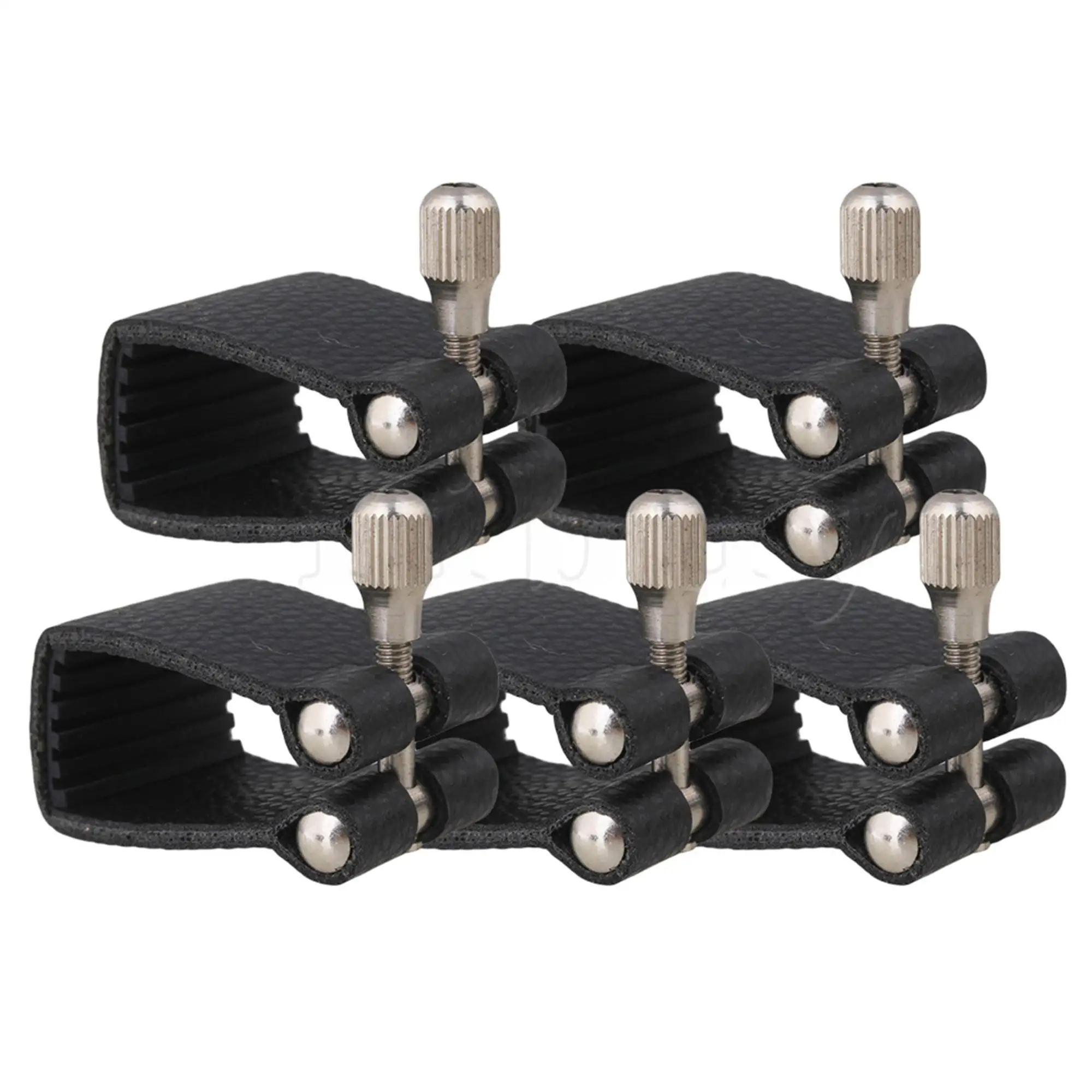 

Leather Tnor Saxophone Mouthpiece Sax Ligature Fastener Pack of 5