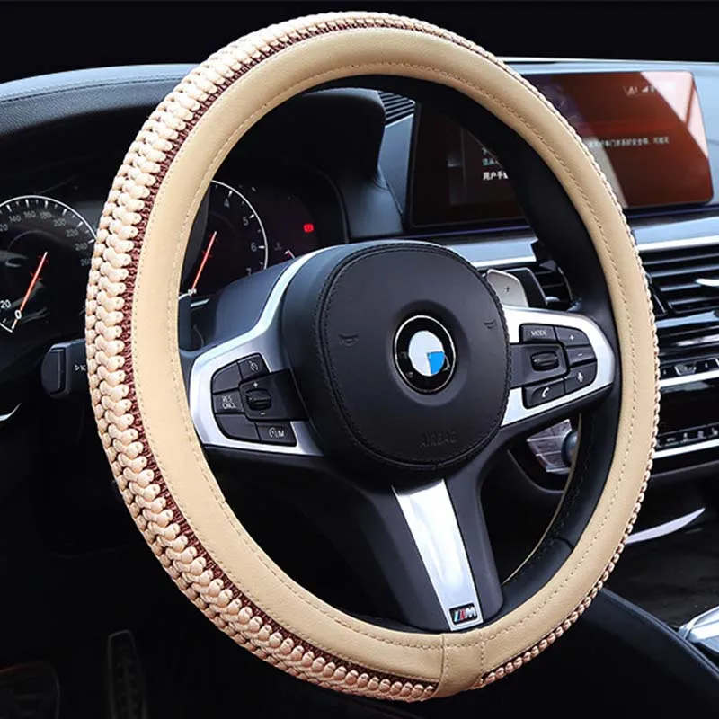 

Steering wheel cover universal diameter 38mm non-slip protective cover car interior accessories steering wheel decoration