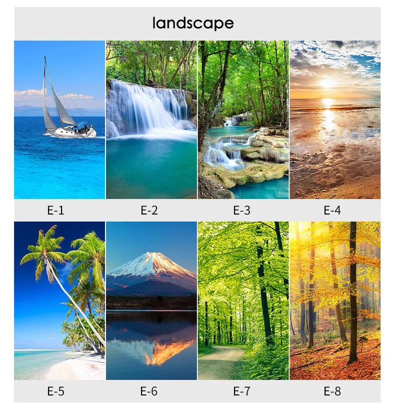 Full HD печать роликовые шторы рекламный дизайн индивидуальные для пейзажа