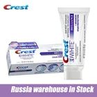 Crest 3D White Brilliance Advanced Fluoride Anticavity Зубная паста отбеливающая гигиена полости рта отбеливающая зубная паста комплекс