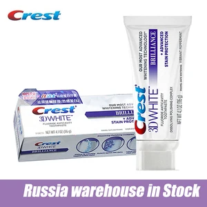 Crest 3D White Brilliance Advanced Fluoride Anticavity Зубная паста отбеливающая гигиена полости рта отбеливающая зубная паста комплекс