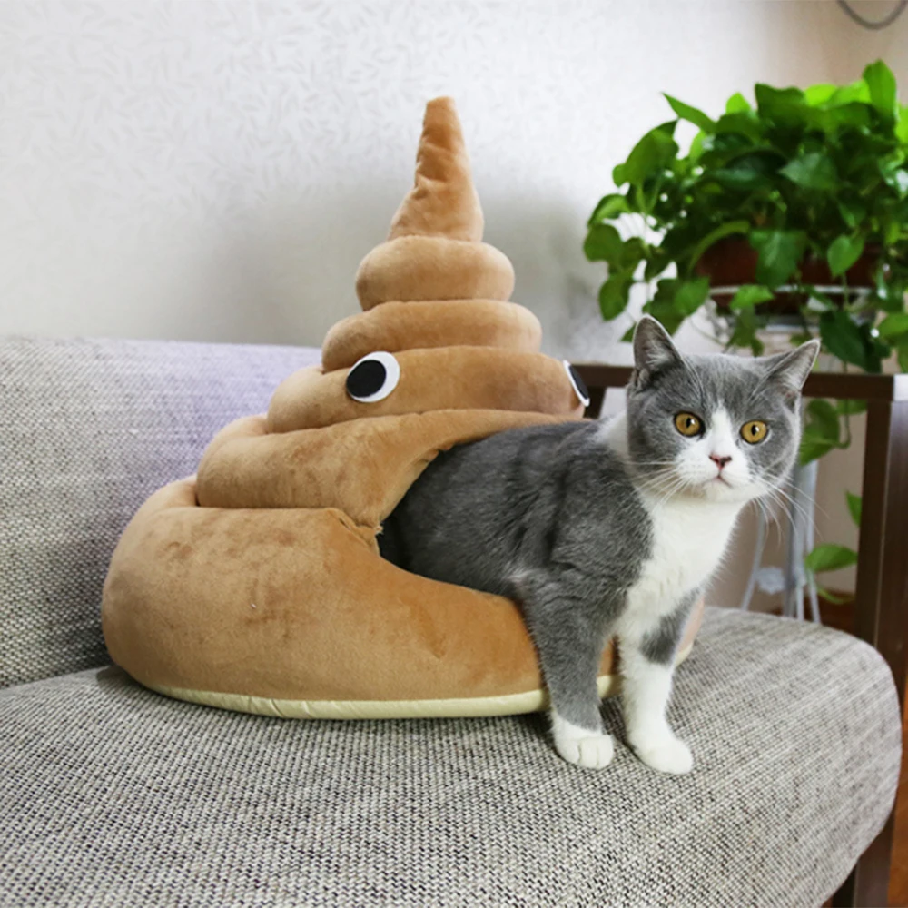 Теплая Лежанка для собаки круглая домашних животных маленьких средних больших