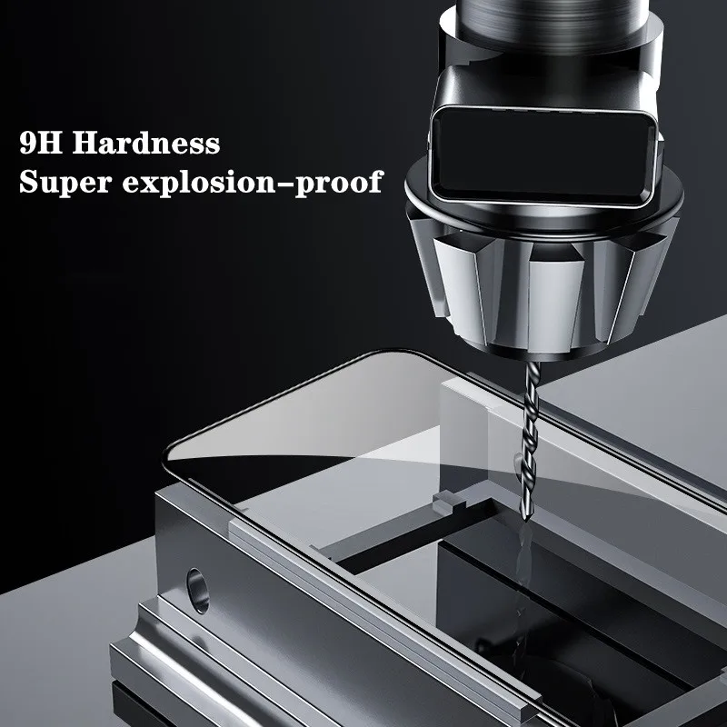 Подушка безопасности для полное покрытие защитное стекло на IPhone Xr Xs Max SE2020 X 8 7 6 S