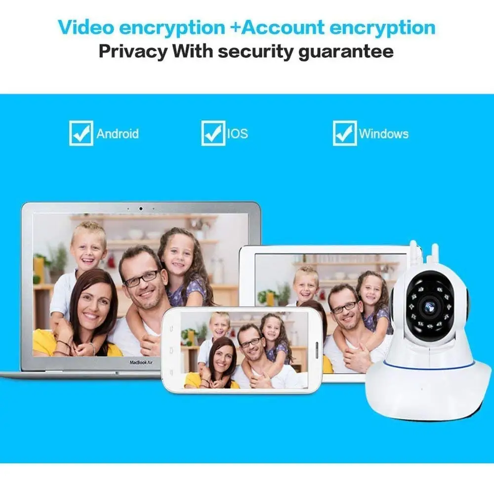 2mp HD 1080 P ptz Wi-Fi IP Камера ИК-Ночное видение двухстороннее аудио видеонаблюдения Smart Камера SD представления карты yoosee App