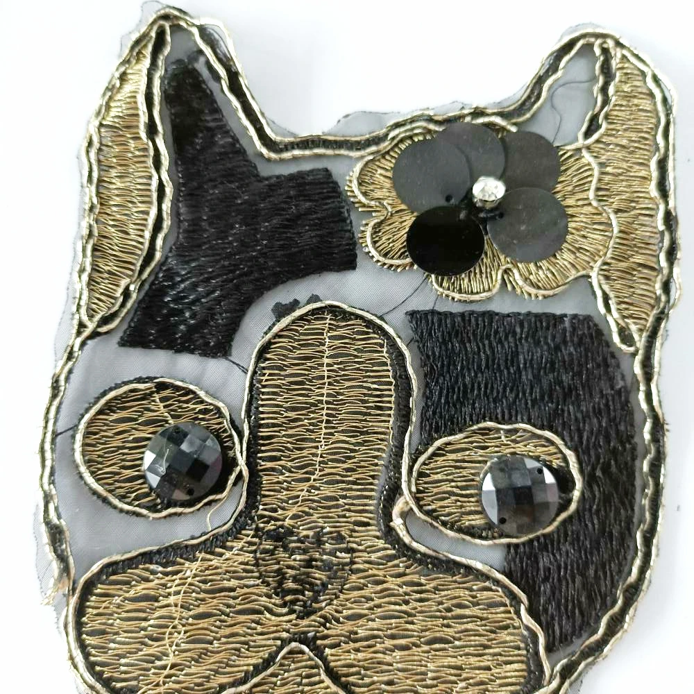 

DIY large embroidery big dogs animal cartoon patches for clothing QR-3040