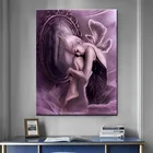 5D алмазная живопись сделай сам, абстрактная зеркальная девушка, круглая вышивка, картина, мозаика с оформлением интерьера, подарок