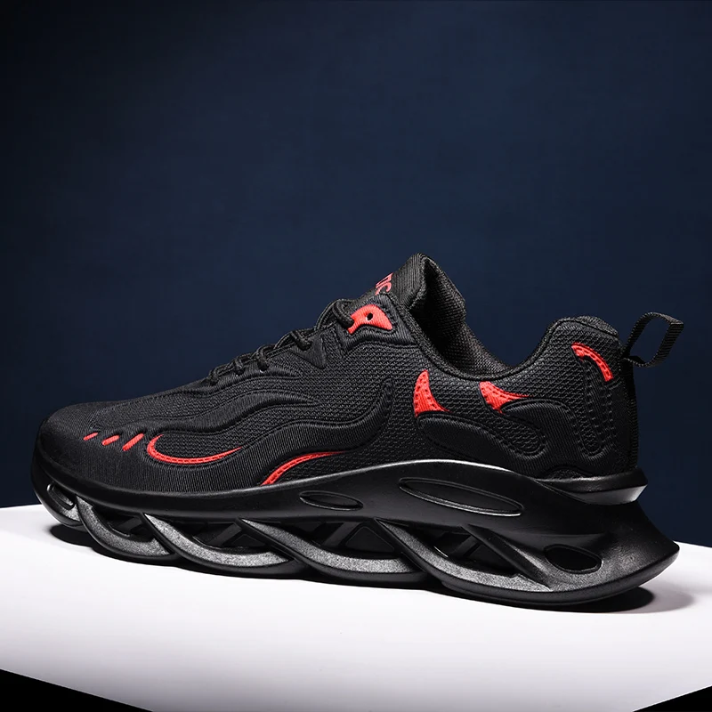 

male fashion mens s Casual black Breathable Sneaker de hot spring causal shoe mesh sports summer Male casual Shoes sapato para