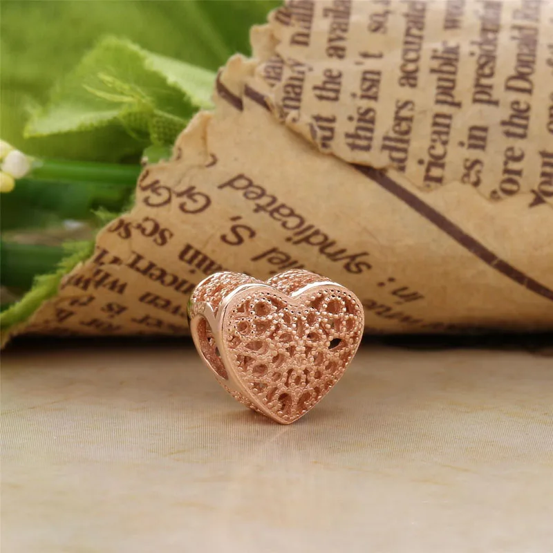 Шарм-подвеска женский из серебра 925 пробы под розовое золото | Украшения и