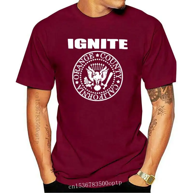 

New Men Funny T Shirt Women Cool tshirt Ignite President T-shirt fashion t-shirt men cotton brand teeshirt