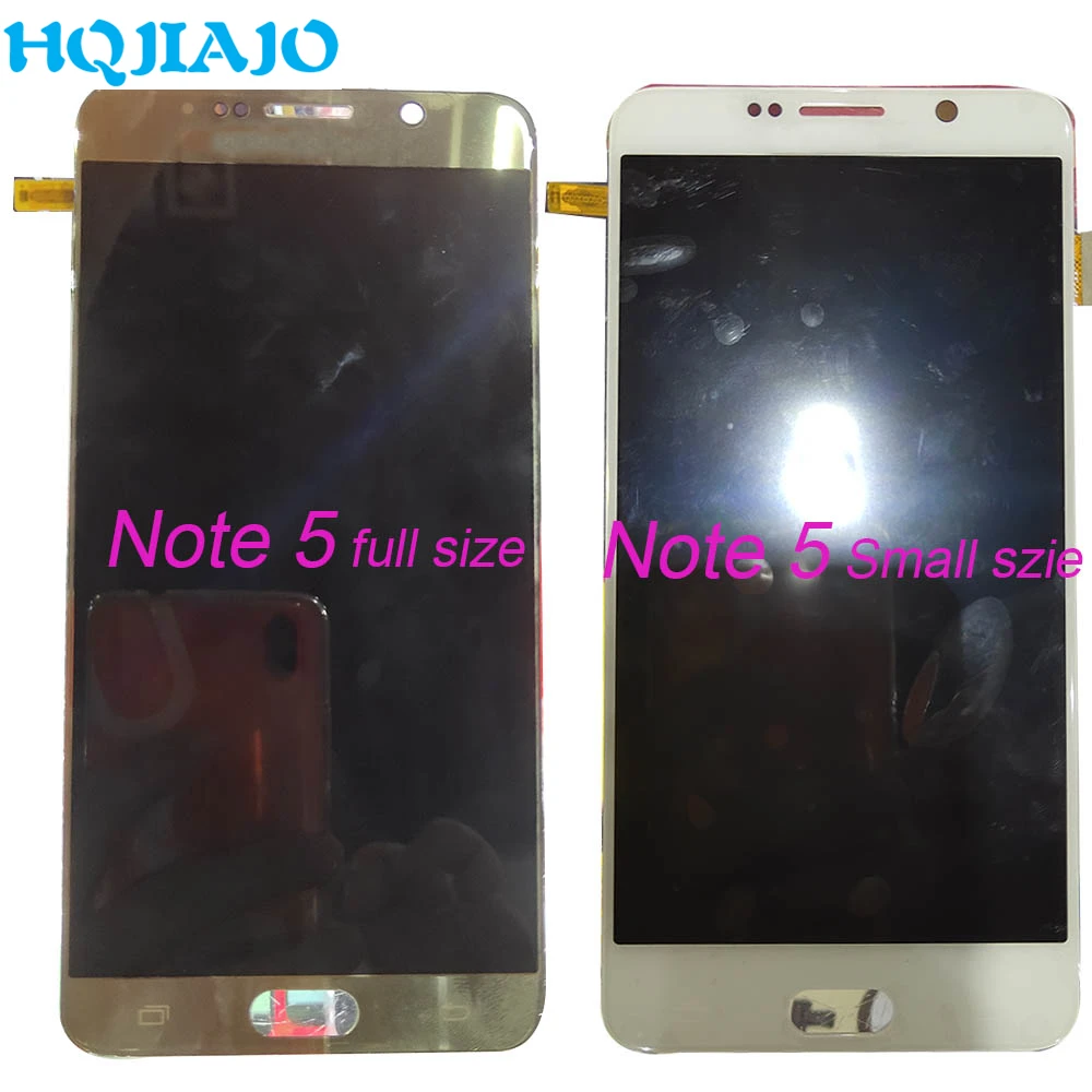 ЖК дисплей OLED для Samsung Note 5 дигитайзер сенсорного экрана Galaxy N920 N920I N920G N920T|Экраны
