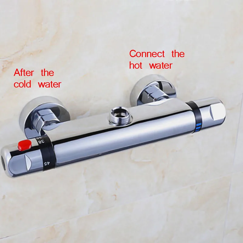 Скрытый душевой водонагреватель термостат смесительный клапан