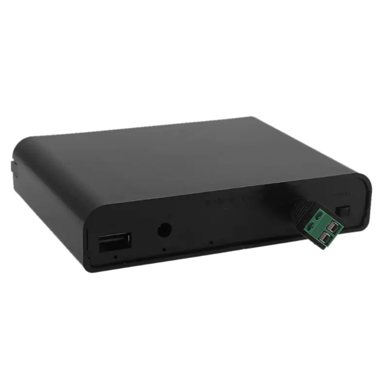 USB AC/DC 12V Выход 6x 18650 Аккумуляторы ИБП DIY Мощность для телефонов маршрутизатор