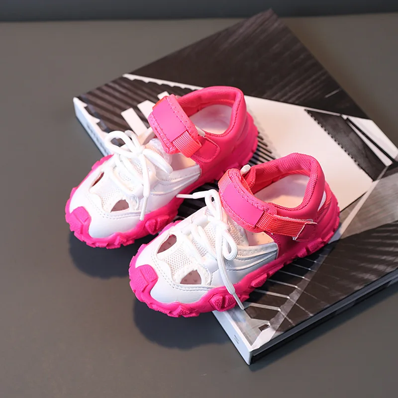 Детская обувь летняя спортивная детские кроссовки карамельных цветов