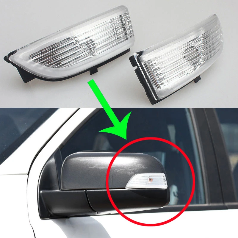 Для Ford Everest Ranger 2012 2018 Автомобильное зеркало заднего вида сигнала светодиодные