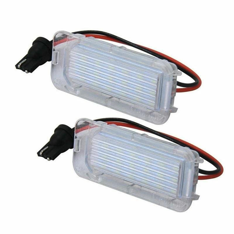 2 шт. 18 SMD светодиодный номерной знак без ошибок для Ford Explorer Escape Fusion MKC|Фара авто в