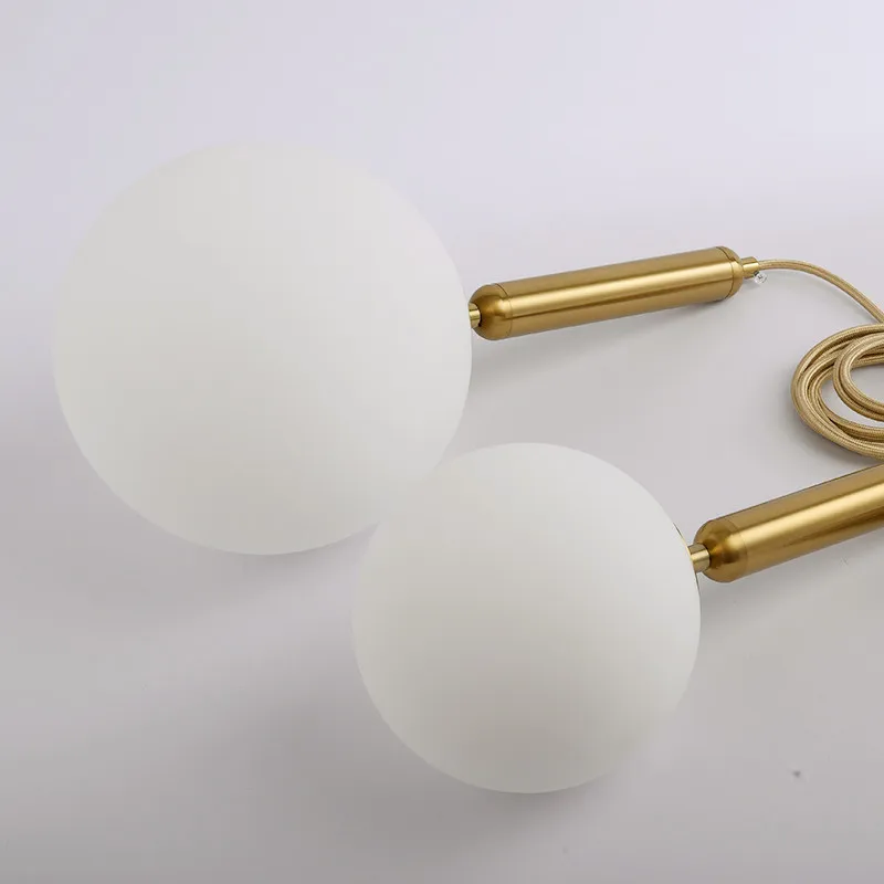 Современный Стеклянный светодиодный настенный светильник скандинавский Wandlamp