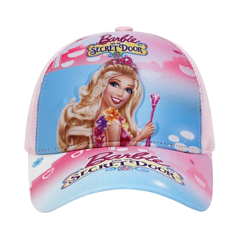 Disney Princess Children's Hat Baseball Cap Frozen Snow White Kids Boys Girls Casual Hat Adjustable Breathable Outdoor Caps images - 6