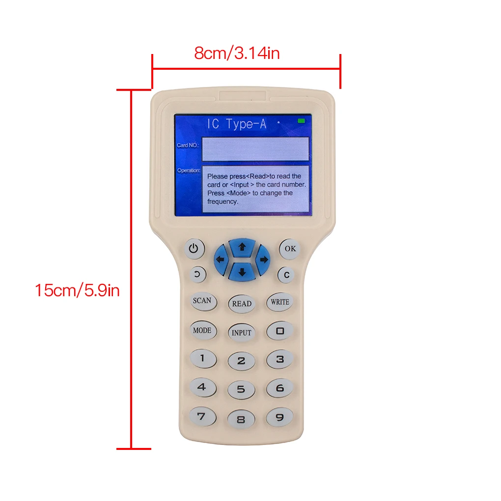 Дубликатор RFID-ключей встроенный декодер ID/CI-карта M1 устройство для чтения карт