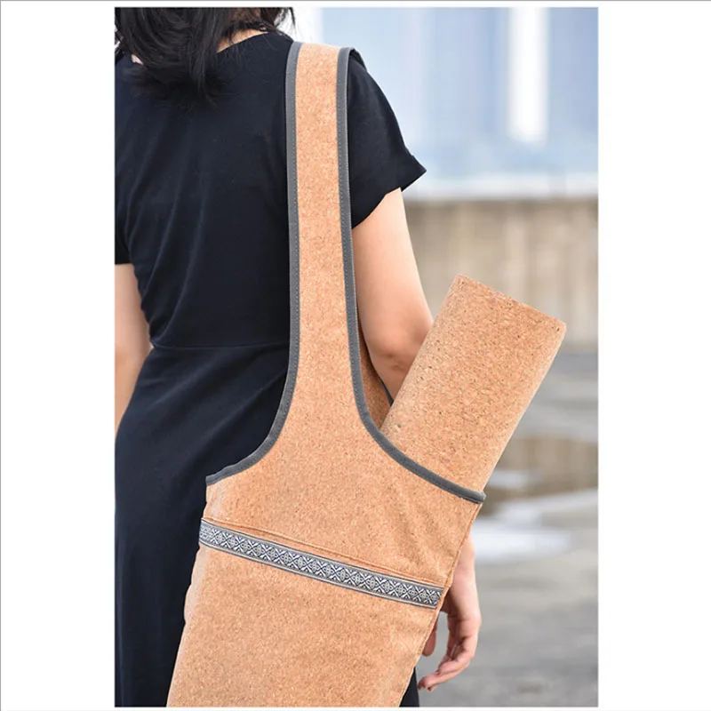 Cork Yoga Backpack Yoga Mat Backpack Sturdy Encrypted Yoga Mat Backpack