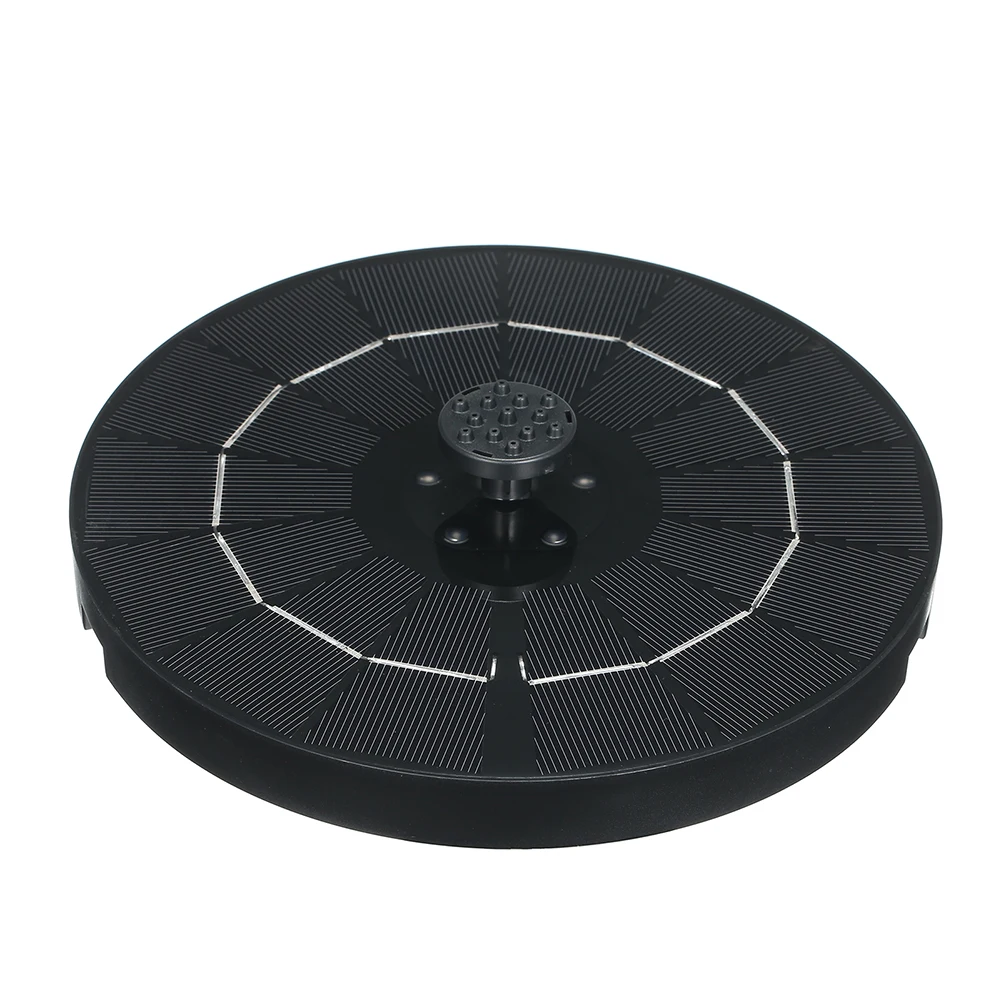 

Улучшенный фонтан на солнечной батарее 7 в 1, насос для фонтана на солнечной батарее с 7 светодисветильник светодиодный, стили воды, птица