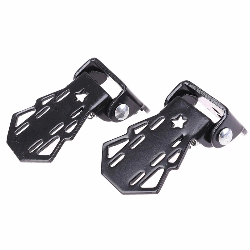 

1 Pair Folding Board Rear Safety Outdoor Peg Cycling Plates Foot Rest Mountain Bikes Back Seat Accessories