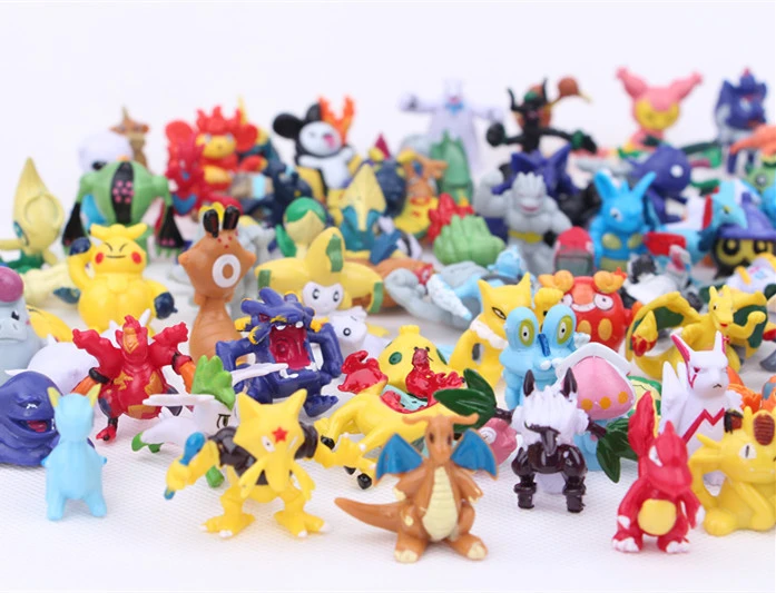 Мини фигурка Pokemon Go 12/24/36/48/72/96/120/144 шт. модель игрушки 2 5 4 см Аниме Пикачу