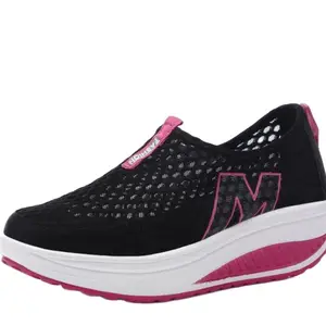 Женские кроссовки для бега и фитнеса, дышащие кроссовки из сетчатого материала, большие размеры 42, 2021