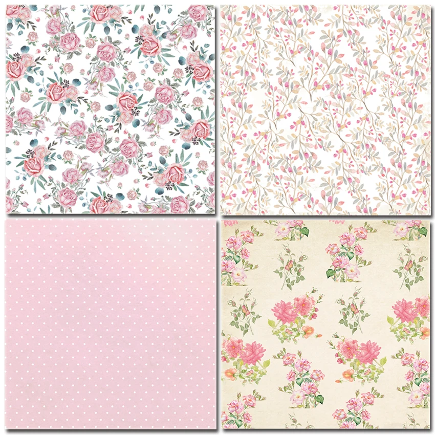 6-дюймовый цветочный сад скрапбукинг узорчатый Декор для дома сделай сам