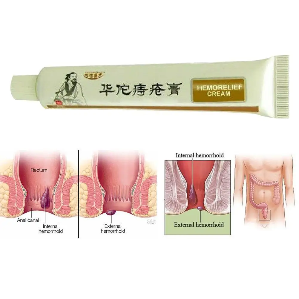 

Мазь китайская травяная крем от геморроя, 20 мл, для облегчения внешнего геморроя