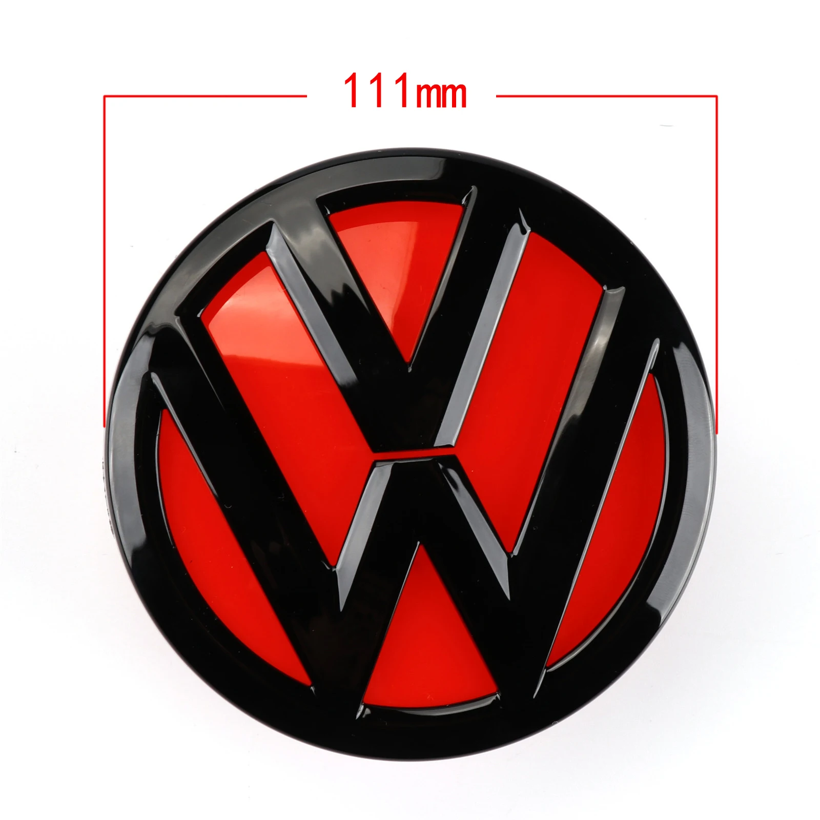Блестящая черно-красная Задняя Крышка багажника 111 мм для VW Volkswagen Polo 2014 2015 2016 |