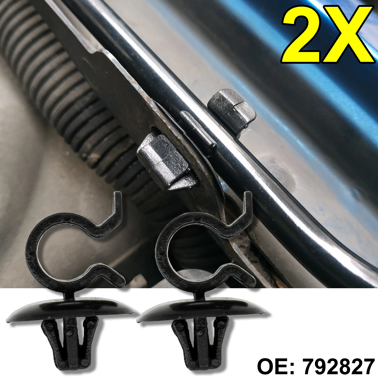 

2 шт. для Peugeot 1007, 106, 206, 306, 3008, 407, Partner, B9, капот, стержень, опора, поддержка, держатель с зажимом, стробоскоп 792834
