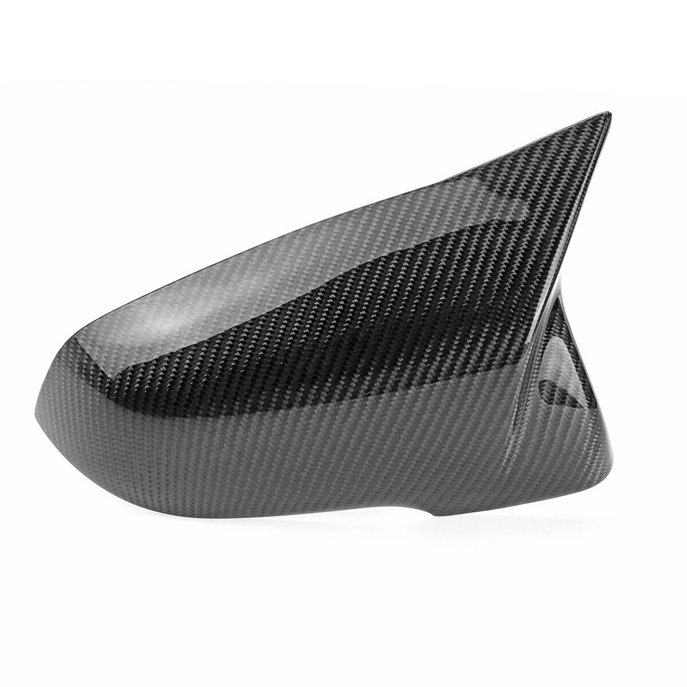Реальные углеродного волокна заднего вида для боковой двери Зеркала планки Toyota