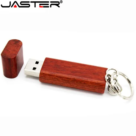 JASTER Деревянный USB-накопитель pendrive 4 ГБ 16 ГБ 32 ГБ 64 ГБ USB Creativo флэш-накопитель ЛОГОТИП лазерная гравировка 1 шт. бесплатный индивидуальный логотип