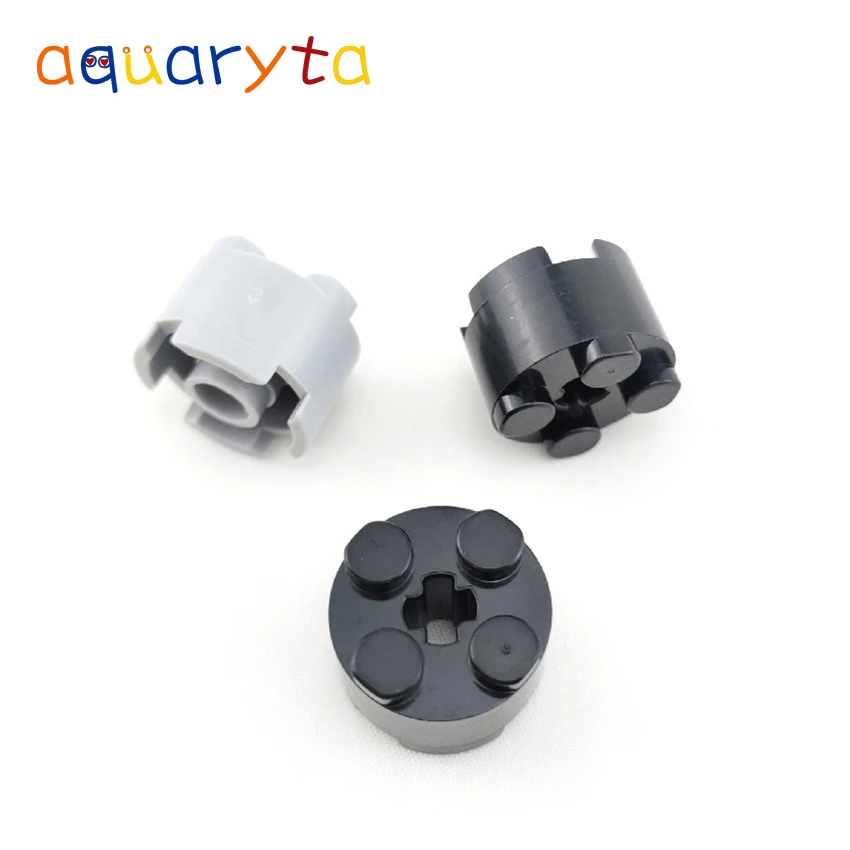 

Aquaryta 50 шт. строительные блоки 6143 аксессуары DIY пластины 2x2 цилиндрический кирпич творческая развивающая игрушка для детей