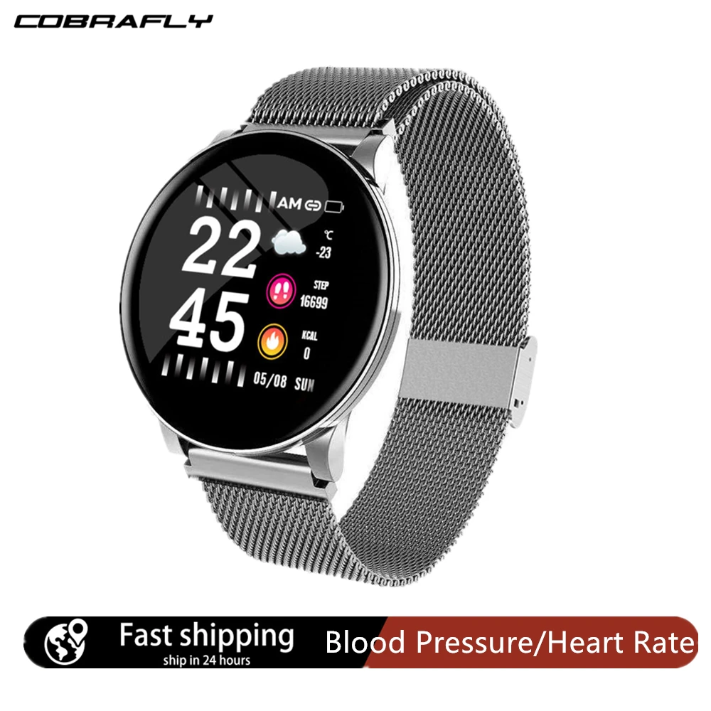 Смарт часы Cobrafly кровяное давление пульсометр умный Браслет для леди IP67