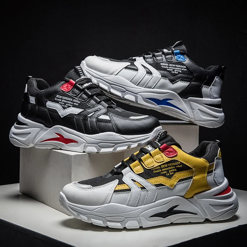 

Spring Vintage Sneakers Men Breathable Mesh Casual Shoes Men Comfortable Fashion Tenis Masculino Adulto Sneakers