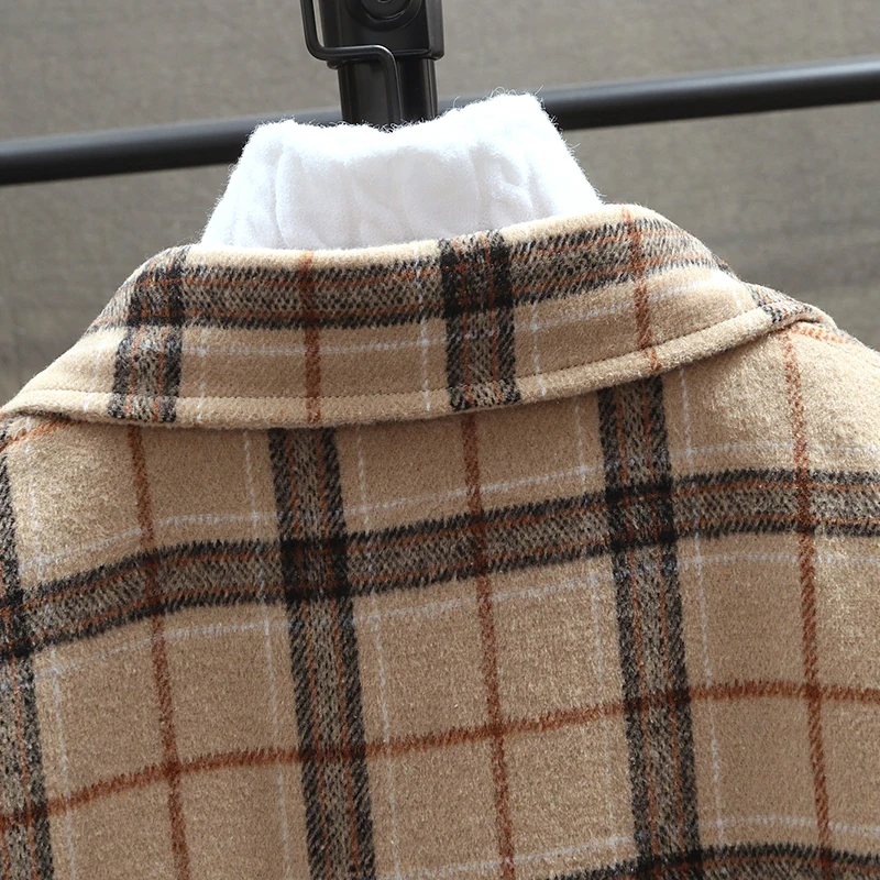 Шерстяное пальто куртки для мужчин новинка 2019 Осень-зима Ретро стиль