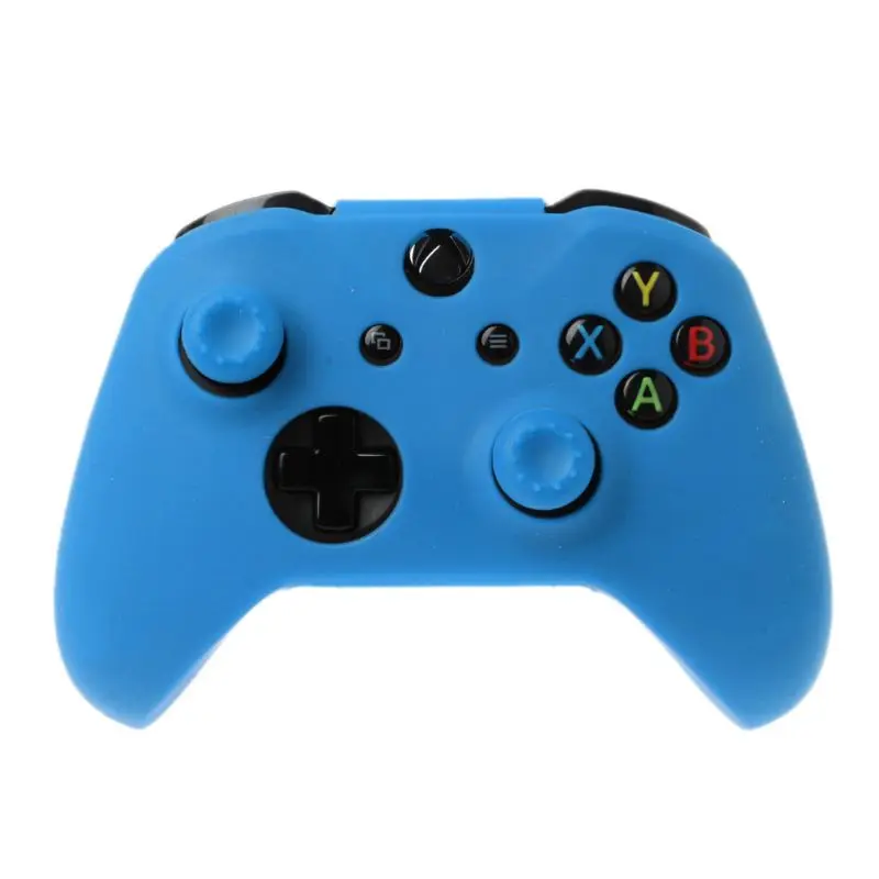 

Protective Cover Cap Analog Thumb Sticks Grip Soft Silicone Case Anti-Slip Waterproof for XBOX Ones Gamepad Controller B85B