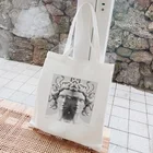 Холщовая Сумка Harajuku с принтом в виде двух ГИДР, с изображением греческой мифологии, однотонная, модная сумка для покупок, Давид, Микеланджело, женская сумка