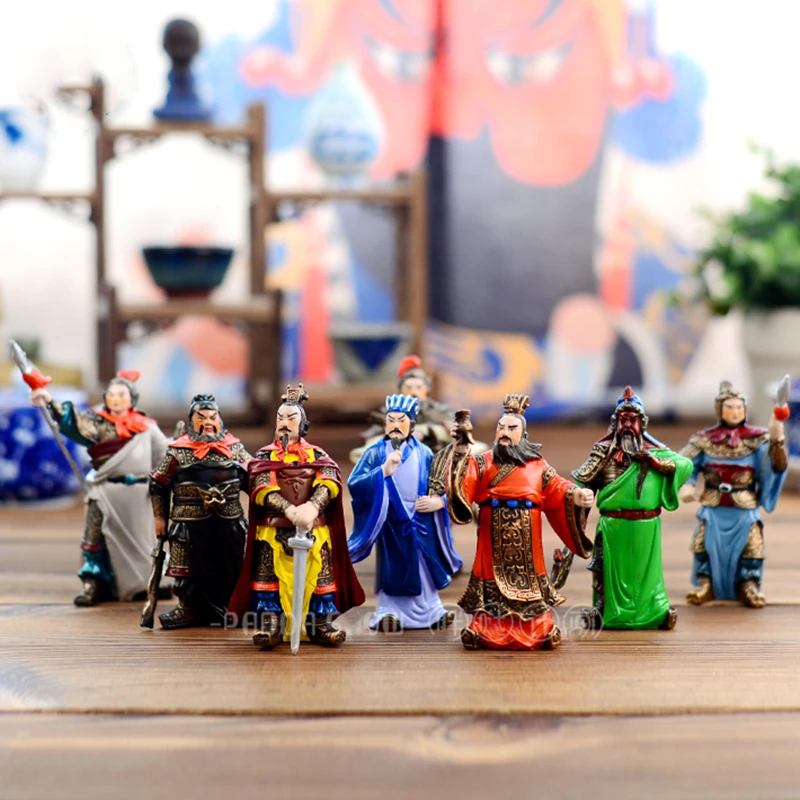 Три царства персонажей Guan Yu модель ручной работы орнамент Креативные украшения